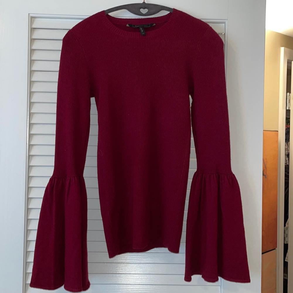 BCBG MaxAzria Bell Sleeve Top